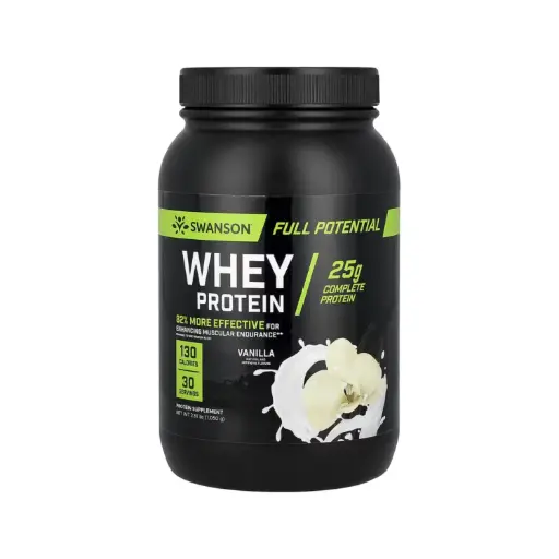 [087614118925] Swanson Proteína De Suero De Leche, Vainilla 1050 G (2,31 Lb)