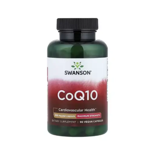 [087614020358] Swanson Coq10, Salud Cardiovascular, 200 Mg, 90 Cápsulas Veganas 