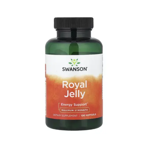 [087614116013] Swanson Jalea Real, 100 Cápsulas Blandas Refuerzo Para La Energía (333,33 Mg Por Cápsula Blanda)
