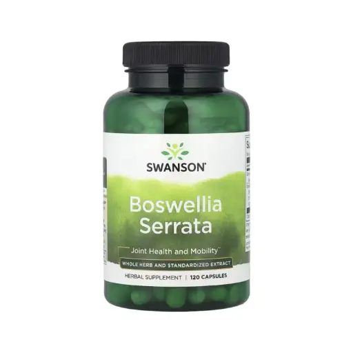 [087614140100] Swanson Boswellia Serrata, Salud Y Movilidad De Las Articulaciones, 120 Cápsulas 