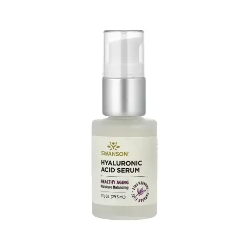 [087614114750] Swanson Sérum Con Ácido Hialurónico, Envejecimiento Saludable 29,6 Ml (1 Oz. Líq.)