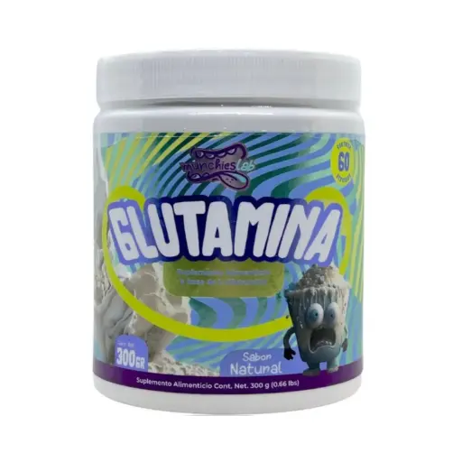 [736372361950] Munchieslab L-Glutamina 60 servicios Sabor Natural
