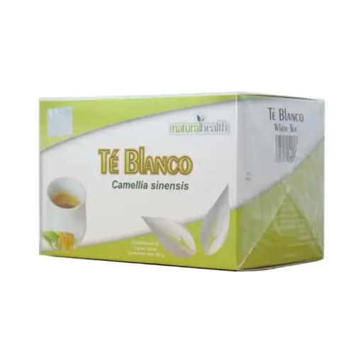 [7501853800883] Natural Health Té Blanco 30 Sobres, Antioxidante y Bienestar Natural