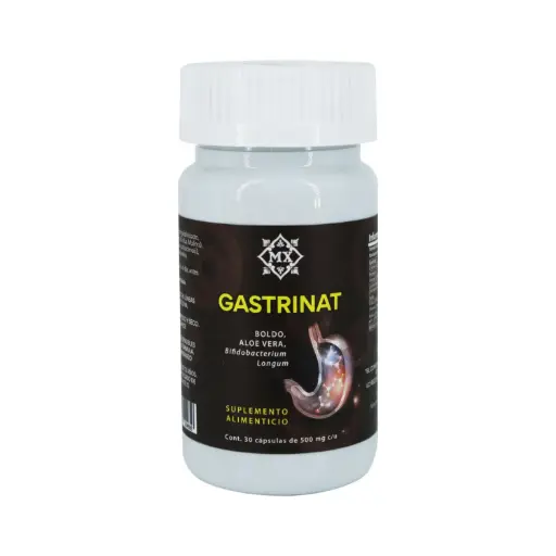 [7508203004656] Natural Health Gastrinat 30 Cápsulas, Salud Digestiva y Hepática
