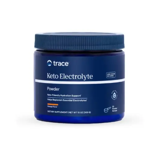 [878941009105] Trace Minerals, Keto Electrolyte Powder, Polvo de electrolitos Keto 11.6oz 330gr, Restaura los Electrolitos Perdidos Naranja