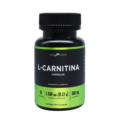 [7501060816509] High Power L-Carnitina 30 Cápsulas 500 Mg Perdida de peso