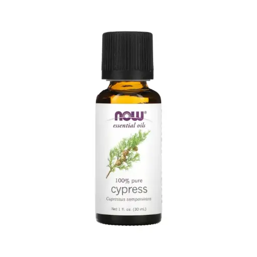 [733739076526] Now Foods Aceites Esenciales Ciprés Para Aromaterapia 1 Fl Oz (30 Ml)
