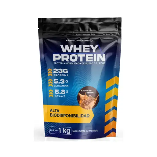 [7503040151150] X-Nap Whey Proteína Hidrolizada 1kg Chocolate Truffles 