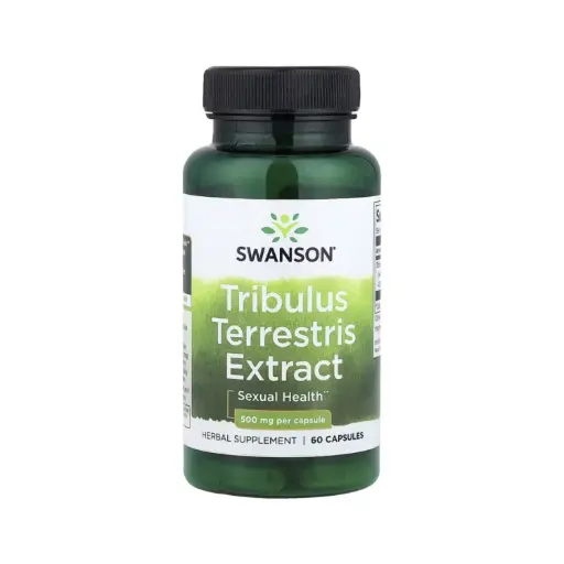 [087614141794] Swanson, extracto de Tribulus Terrestris, 500 mg, 60 cápsulas sfn