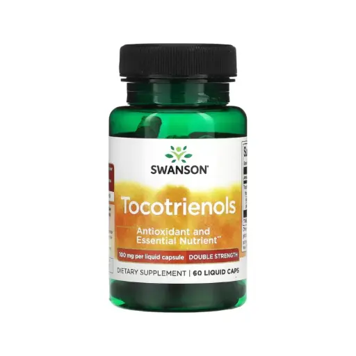 [087614026800] Swanson Tocotrienoles, Antioxidante Y Nutriente Esencial, 100 Mg, 60 Cápsulas Con Contenido Líquido 