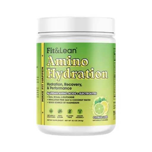 [666222010342] Fit & Lean Amino Hydration 30 Servs Sabor Lima-Limon