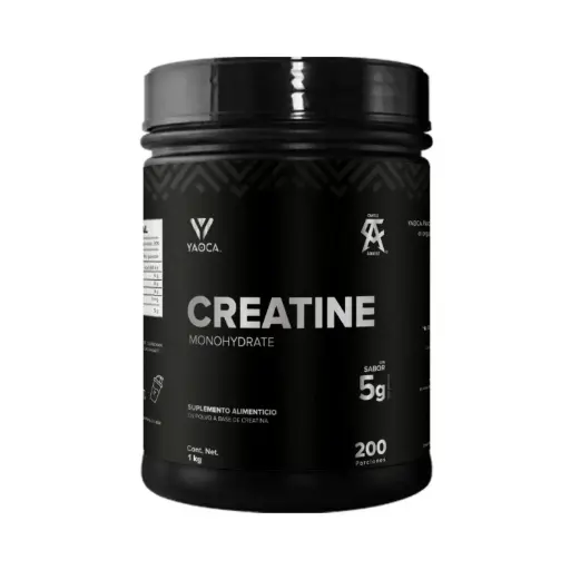 [7503045518002] Yaoca Creatina Monohidratada De 1kg 200 Servicios Sin Sabor
