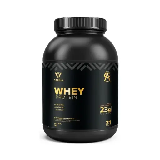 [7503036171551] Yaoca Proteína Whey En Polvo De 1kg 31 Servicios Sabor Chocolate