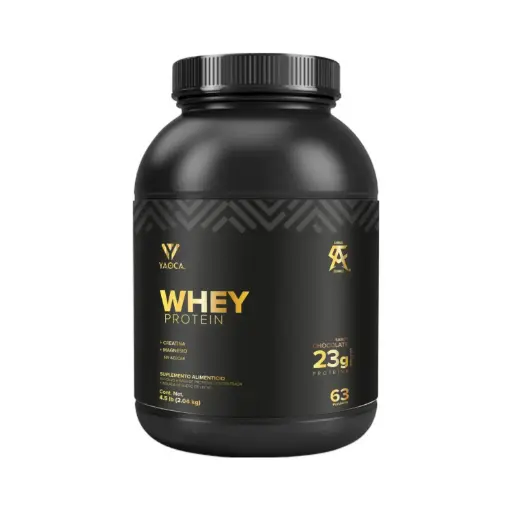 [7503045518033] Yaoca Proteína Whey En Polvo De 4.5 lb (2.04 Kg) 63 Servicios Sabor Chocolate