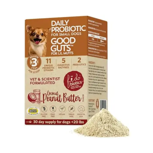 [852137005096] Fidobiotics Good Guts Probioticos Perro Pequeño 30serv 