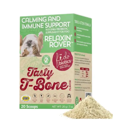 [852137005218] Fidobiotics Relaxin Rover Calmante Para Perros 20serv 