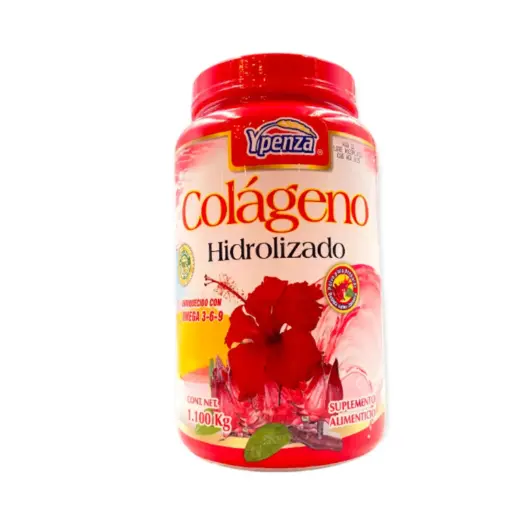 [7502214010347] Ypenza Colágeno sabor jamaica de 1.1kg Suplementos
