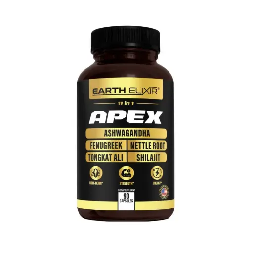 [X0040ZAPKN] Earth Elixir Apex Ashwagandha 90 Capsulas