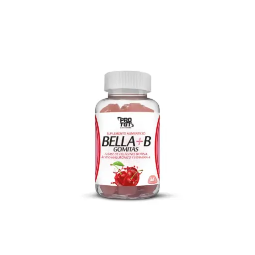 [7503006586941] PROTGT BELLA+B colageno biotina vitamina A, 60 gomitas