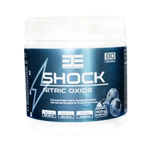 [788115810300] Be Supplements, Be Shock Oxido Nitrico Beta Alina, Citrulina y Cafeina, 400 g, 80 Servicios, Desarrollo de Reistencia 