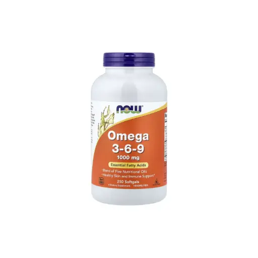 [733739018373] Now Foods Omega 3, 6 Y 9 Ácidos Grasos Esenciales 250 Cápsulas Blandas 