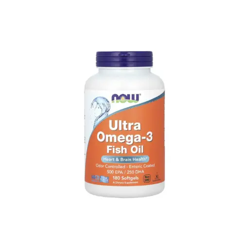 [733739016621] Now Foods Aceite De Pescado Con Ultraomega-3,  Salud Del Corazón Y Del Cerebro 180 Cápsulas Blandas