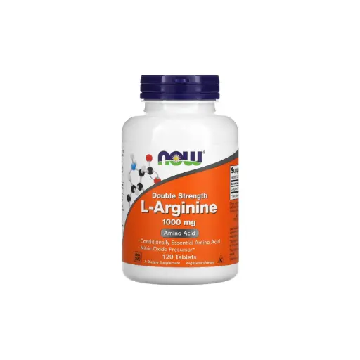 [733739000354] Now Foods L-Arginina 1000 Mg, Aminoácido Condicionalmente Esencial 120 Tabletas 