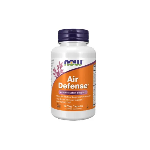 [733739033727] Now Foods Air Defense Inmunidad Con Paractin 90 Cápsulas Vegetales