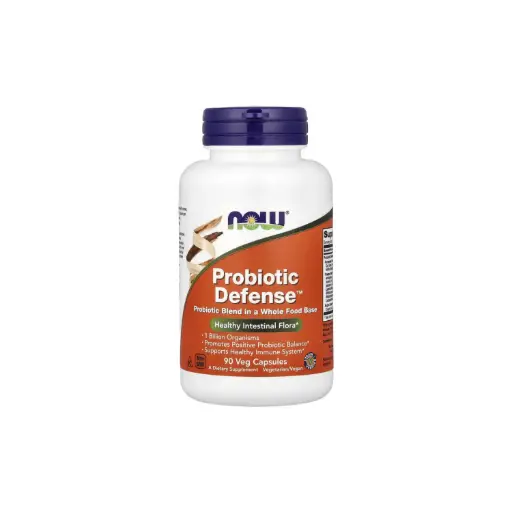 [733739029188] Now Foods Probiotic Defense, Promueve El Equilibrio Probiótico Positivo Y La Salud Del Sistema Inmunitario 90 Cápsulas Vegetales 