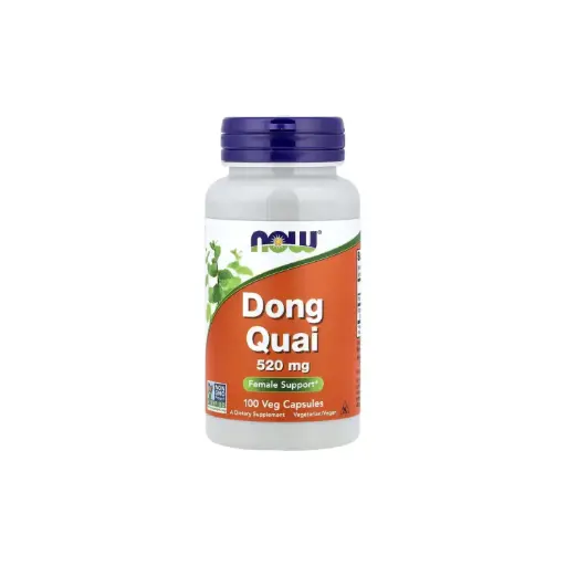 [733739046550] Now Foods Dong Quai 520 Mg, Refuerzo Femenino 100 Cápsulas Vegetales 