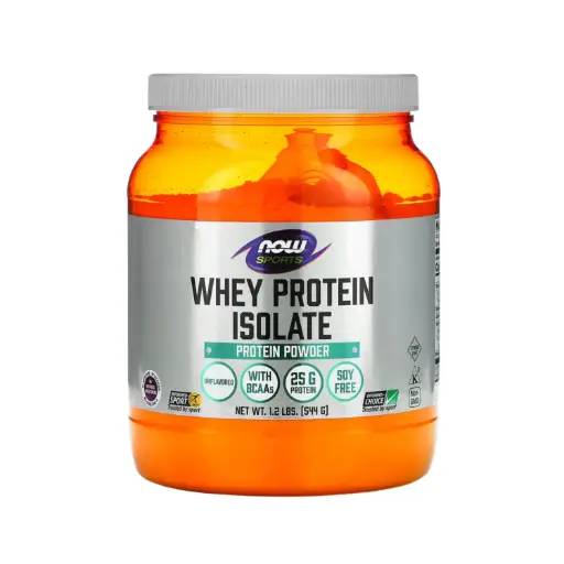 [733739021724] Now Foods Sports Aislado De Proteína De Suero De Leche, 544 G (1,2 Lb) Con Aminoácidos De Cadena Ramificada (BCAA)