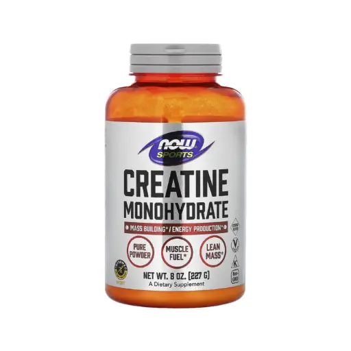[733739020307] Now Foods Sports Monohidrato De Creatina, Aumento De Volumen Y Producción De Energía 227 G (8 Oz) 