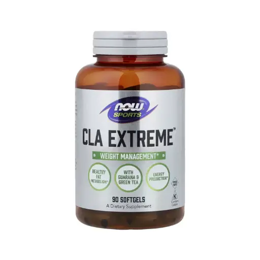 [733739017314] Now Foods Sports CLA Extreme Control Del Peso 90 Cápsulas Blandas 