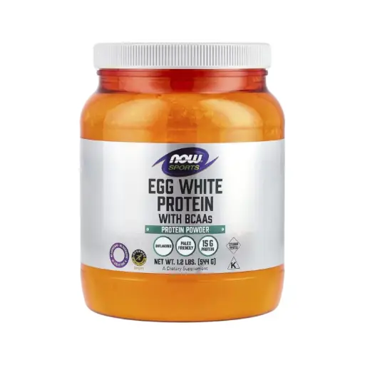 [733739020406] Now Foods Sports Proteína De Clara De Huevo Con Bcaa, 544 G (1,2 Lb) 