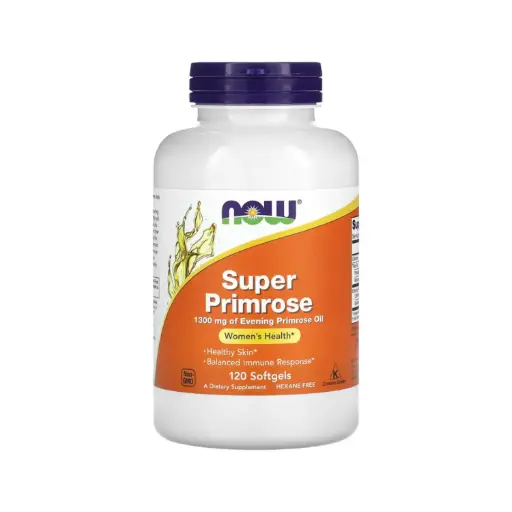 [733739017574] Now Foods Superonagra Aceite De Onagra 1300 Mg, Salud De La Mujer Y Piel Saludable 120 Cápsulas Blandas