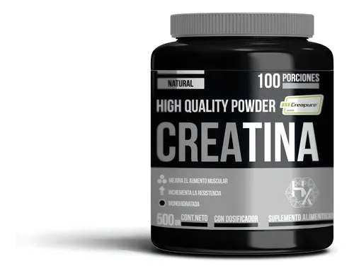 [07500464390769] HOLIX LAB - CREATINA MONOHIDRATADA - 500 GRS, RINDE HASTA 100 SERVICIOS